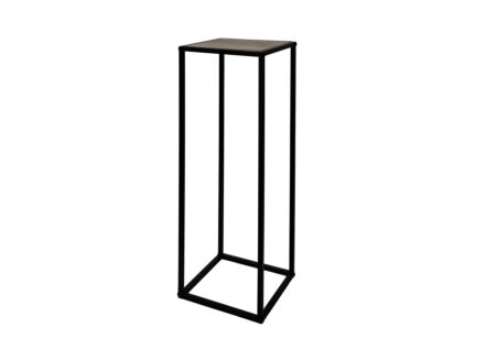 Plantenstandaard Arenal 25x25x70cm - metaal - bruin