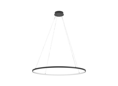 Hanglamp Parruta Ø99cm 40W LED metaal zwart