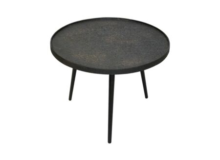 Salontafel Billy teak massief rond