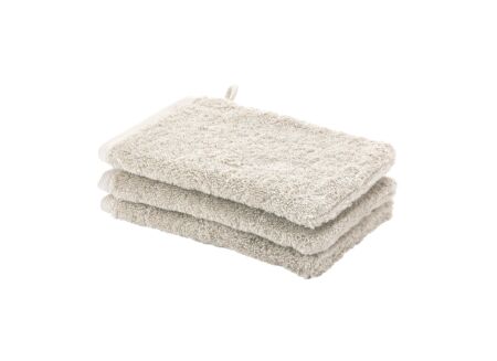 Washandje London 16x22cm - katoen - jasmin
