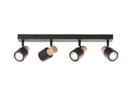 Opbouwspot Pini met 4 spots 10W GU10