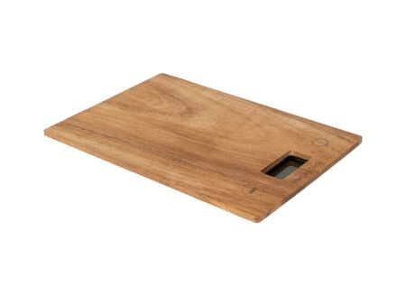 Keukenweegschaal Harmony 21,5x15cm - acacia massief & kunststof - naturel