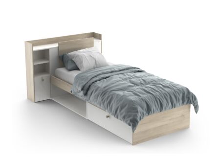 Bed Life 90x190/200cm met opbergruimte