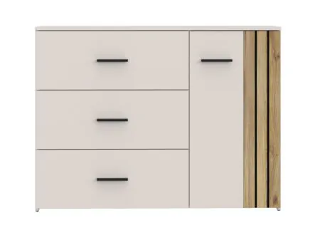 Commode Waikato 120x41x91cm - decor - mauvella eik/zand