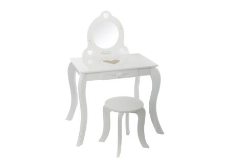 Make-up tafel Kids met spiegel 69x50,5x92cm
