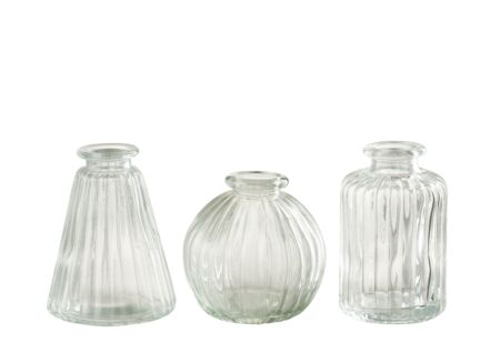 Vaas Tola H8cm - glas - transparant Vaas Tola H8cm - glas - transparant