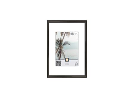 Fotokader Kyoto 15x10cm - kunststof & glas - zwart
