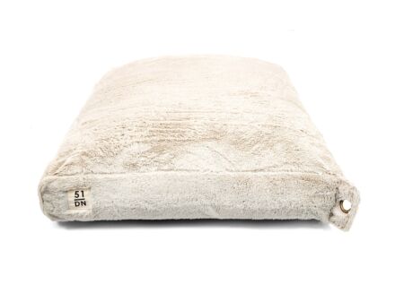 Hondenkussen Supersoft L 115x80cm - stof - lichtgrijs