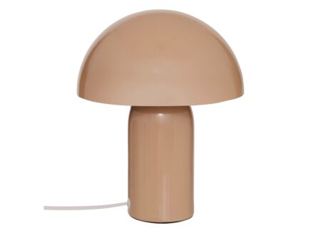 Tafellamp Paddenstoel Lito Ø20xH24,5cm E27 - metaal - terracotta