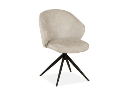 Stoel Jane Movie 57x66x87cm - stof - naturel
