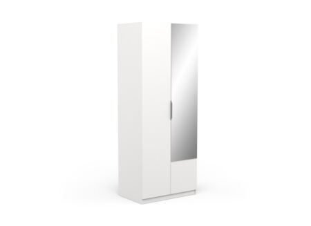 Kleerkast Ghost 79cm - decor - wit