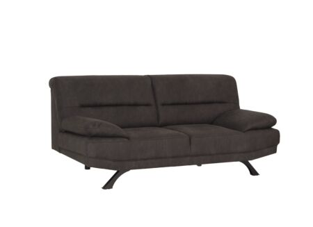 Zetel Bruno 2-zit - stof - antraciet