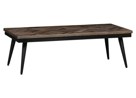 Salontafel 120x60cm - hout massief - bruin
