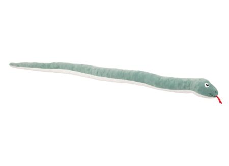 Knuffel Slang 150cm - stof - groen