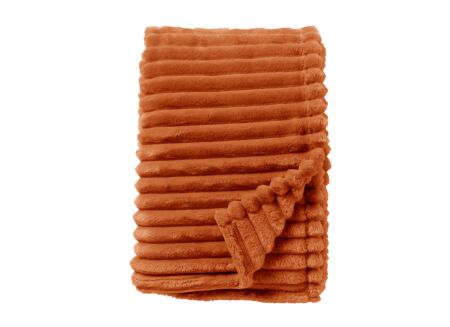 Plaid Ricky 150x200cm polyester potters clay