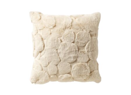Kussen Pom 45x45cm - polyester - cannoli cream