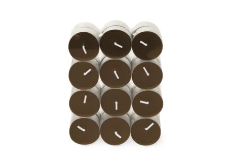 Theelichtjes Twinkling Touch 4,5u bruin, 24 stuks