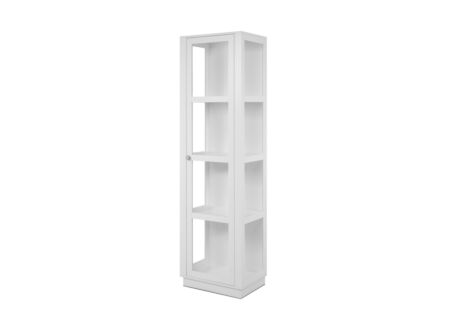 Vitrinekast Arles 56cm - melamine - wit
