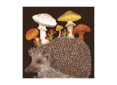 Serviette Hedgehog Harold 25x25cm - papier - multicolor - 20 stuks