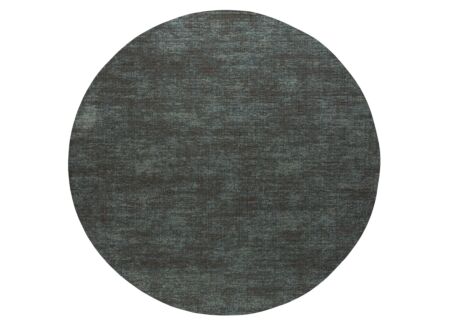Rond tapijt Aspero Ø120cm - heatset polypropyleen - blauw