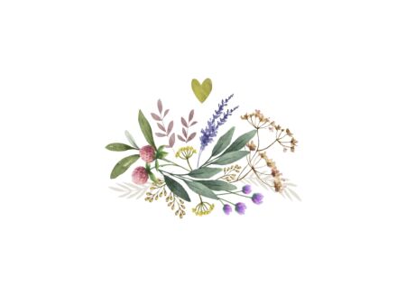 Serviette Provence Off White 33x33cm multicolor 20 stuks