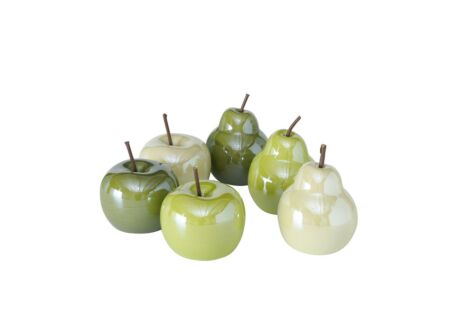 Deco Appels en peren H13cm