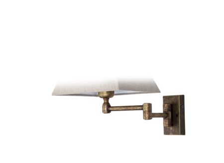 Wandlamp Antiek goud 60W E27