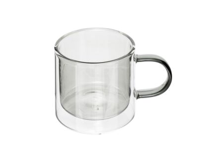 Theeglas Lexi 25l 12x8x8,5cm - glas - transparant