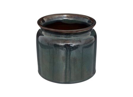 Bloempot Bota H15cm - keramiek - blauw