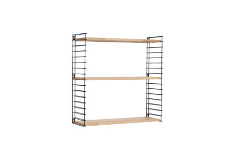 Wandrek Tomado 70x21x68cm zwart bruin