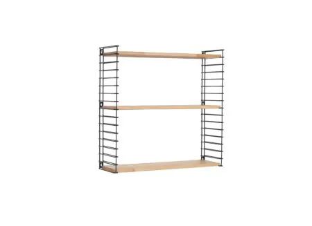 Wandrek Tomado 70x21x68cm zwart bruin
