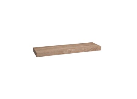 Wandplank 60x23,5x3,8cm - MDF - eik naturel