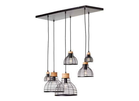 Hanglamp Avia 95x35cm 6x52W E27