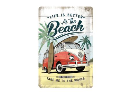 Plakkaat 20x30cm Volkswagen Van