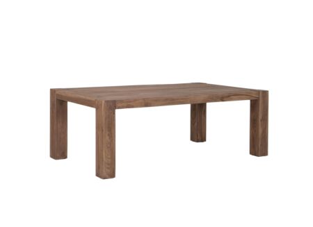 Tafel Carbone 250x110cm - sheesham massief - naturel