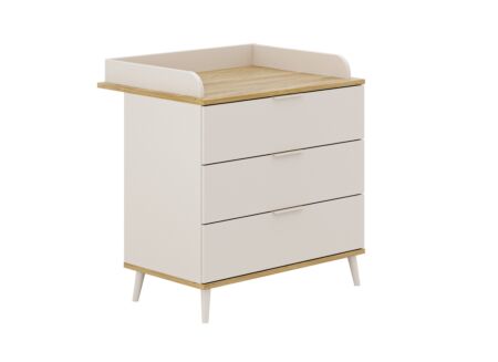 Commode incl luiertafel Hazel 95x53x92cm