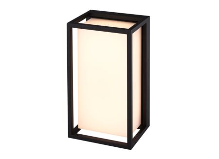 Wandlamp zwart 9W SMD
