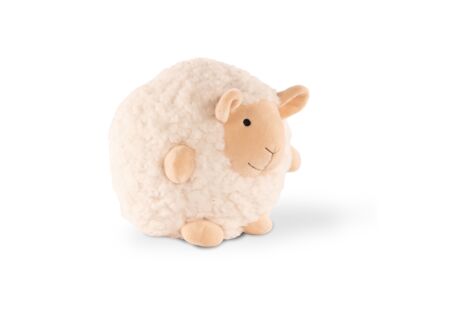 Deurstopper Schaap 20x17cm - polyester - wit
