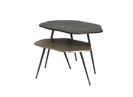 Salontafel Organic set van 2 - aluminium