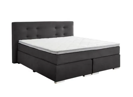 Boxspring BX1670 180x200cm - tissu - anthracite
