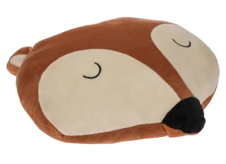 Coussin Fox Head 38x34cm brun - Coussin Fox Head 38x34cm - tissu - brun