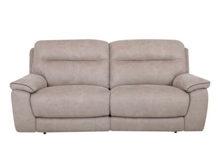Zetel Judd 2,5-zit - stof - silver grey met relax