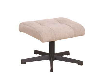 Voetenbank Pegasus 47x42x37cm - polyestervezel - beige