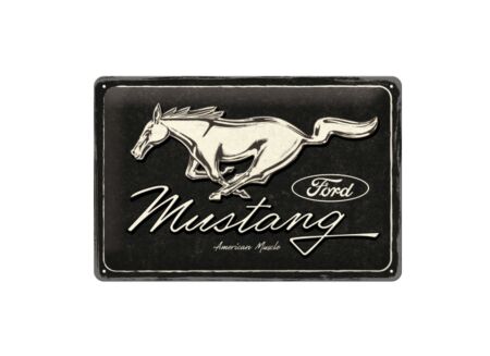 Plakkaat 20x30cm Ford Mustang