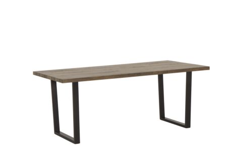 Tafel Leonardo  180x90cm - MDF - bruin