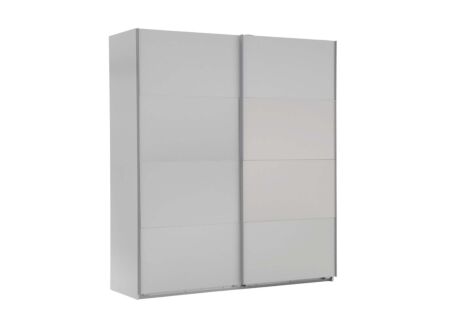 Schuifdeurkast Easyplus 225cm - decor - wit