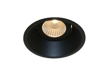 Inbouwspot zwart richtbaar 50W GU10
