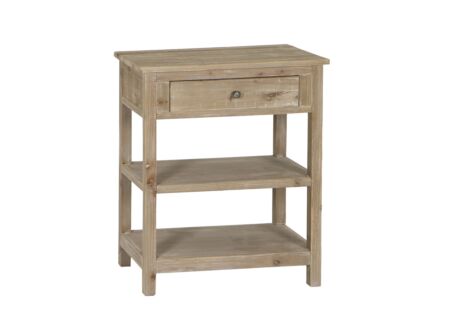 Wandtafel Novecento 70x40cm - gerecycleerd den massief - naturel