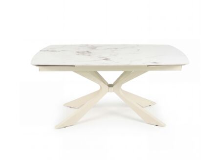 Tafel Kauri 160-200-240x90cm - keramiek - beige