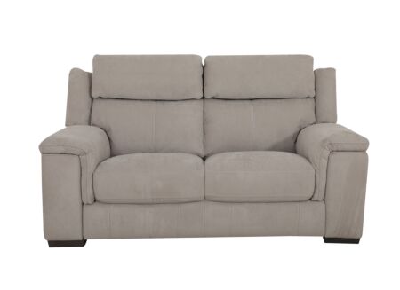 Zetel Still 2-zit - stof - silver grey